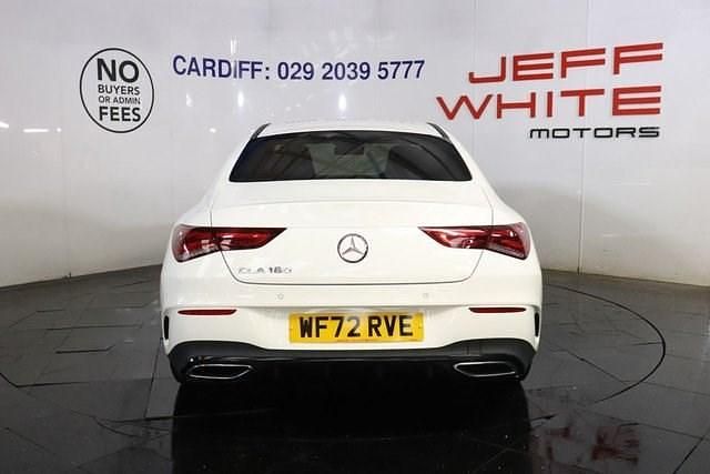 Used Mercedes CLA180 AMG line 134 HP (98 kW) 2022 White Sedan