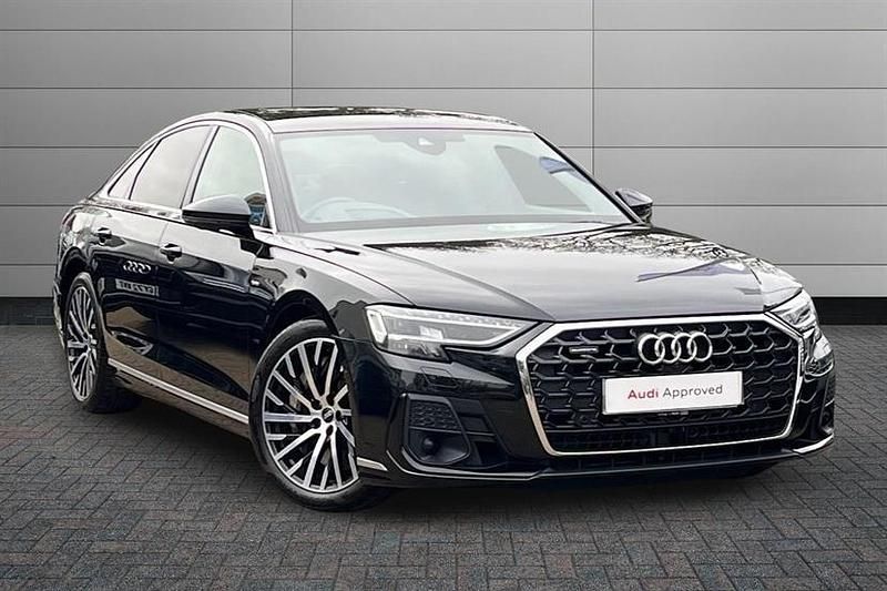 Used Audi A8 S-Line 462 HP (339 kW) 2022 Black Sedan