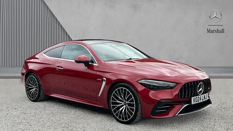 Red Used 2024 Mercedes CLE53 AMG Premium Coupe | £65,980 (Fair price) - Image 1/4