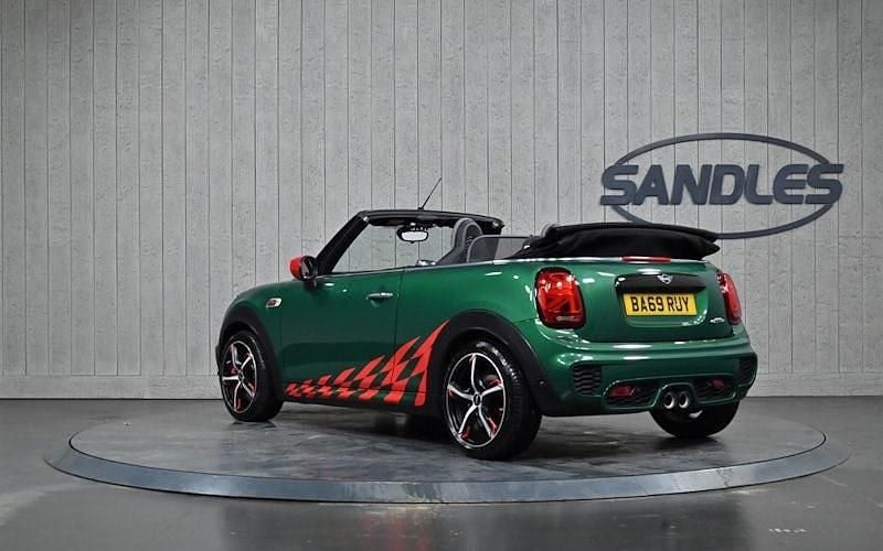 Used Mini John Cooper Works Cabriolet 231 HP (169 kW) 2018 Green Cabriolet