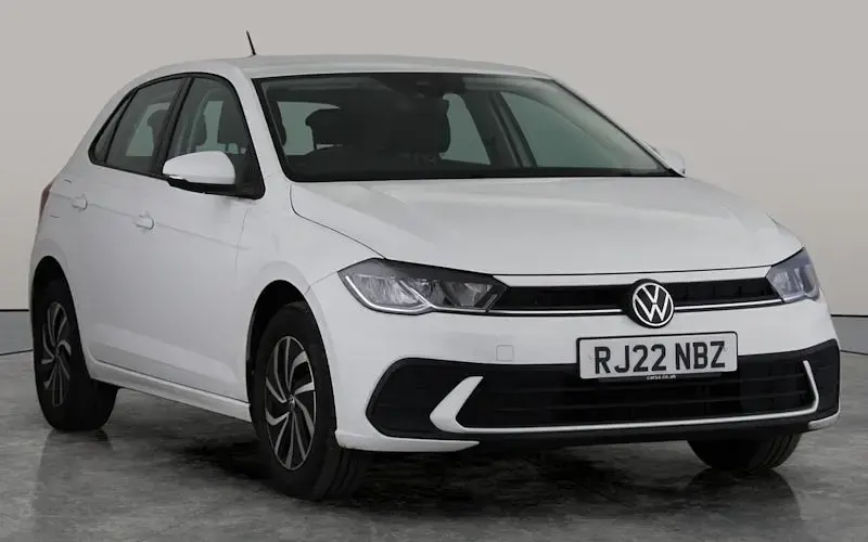 Used VW Polo Life 95 HP (69 kW) 2022 White Hatchback