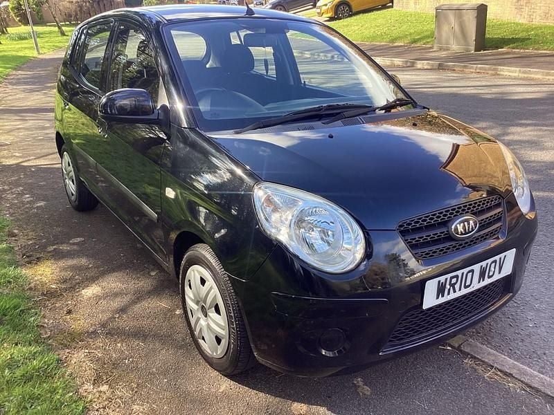 Used Kia Picanto 64 HP (47 kW) 2010 Black Hatchback