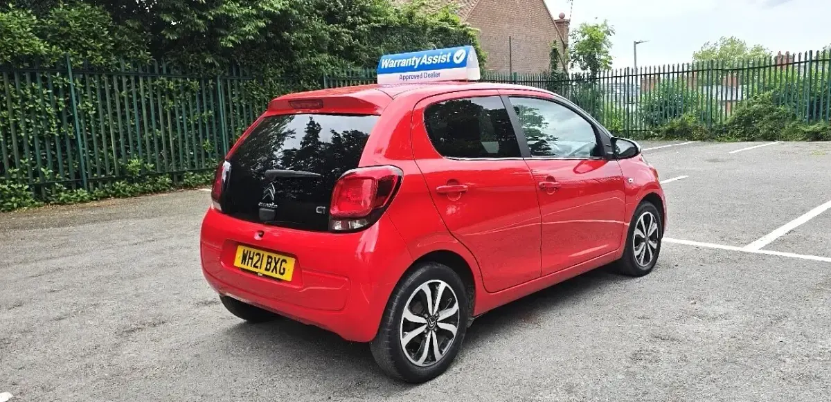 Used Citroën C1 Shine 2021 Red Hatchback