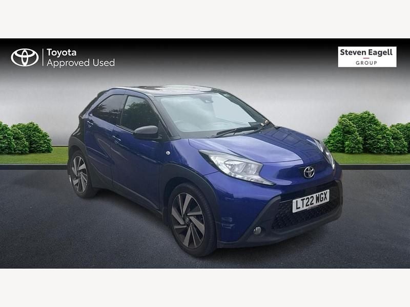 Blue Used 2022 Toyota Aygo X SUV | £12,330 - Image 1/3