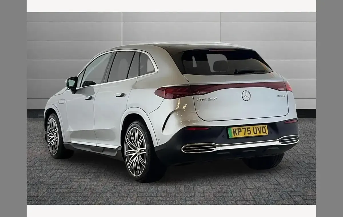 Used Mercedes EQE350 AMG line 214 kW (292 HP) 2025 Silver SUV