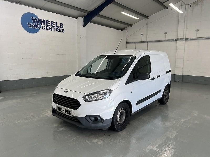 Used Ford Transit 100 HP (73 kW) 2020 White Van