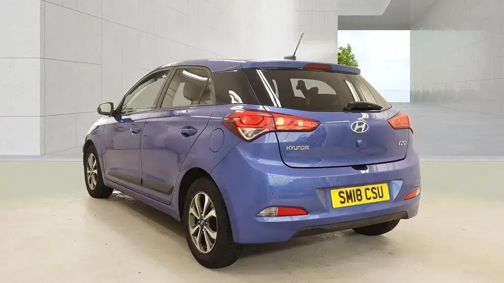 Used Hyundai i20 GO! 84 HP (61 kW) 2018 Blue Hatchback