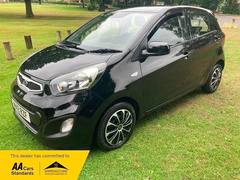 Black Used 2012 Kia Picanto 2 Hatchback | £2,795 (Fair price) - Image 1/3