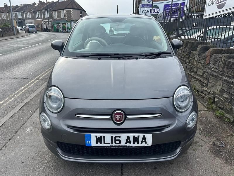 Gebraucht Fiat 500 Pop Star 69 PS (50 kW) 2016 Grau Kleinwagen