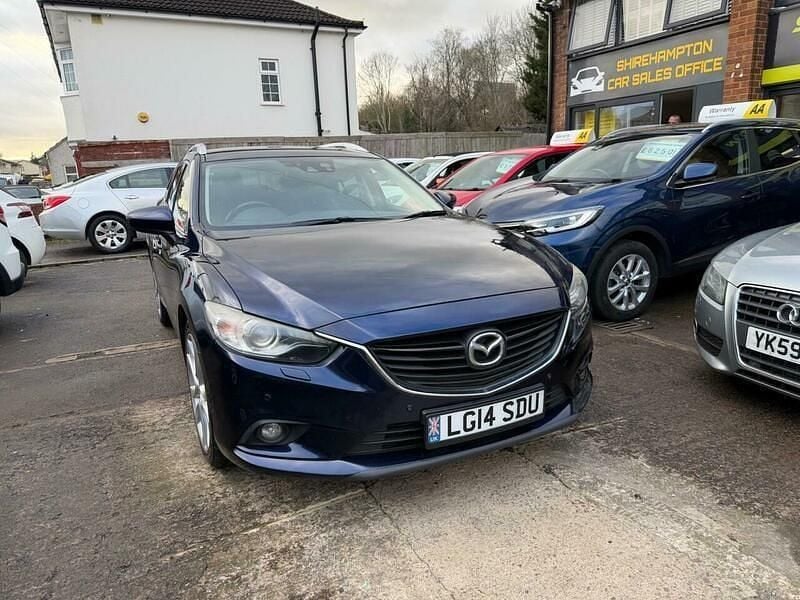 Used Mazda 6 Inclusive 175 HP (128 kW) 2014 Blue Estate