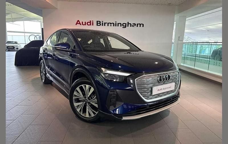 Blue Used 2024 Audi Q4 Sportback e-tron Sport SUV | £29,950 - Image 1/4