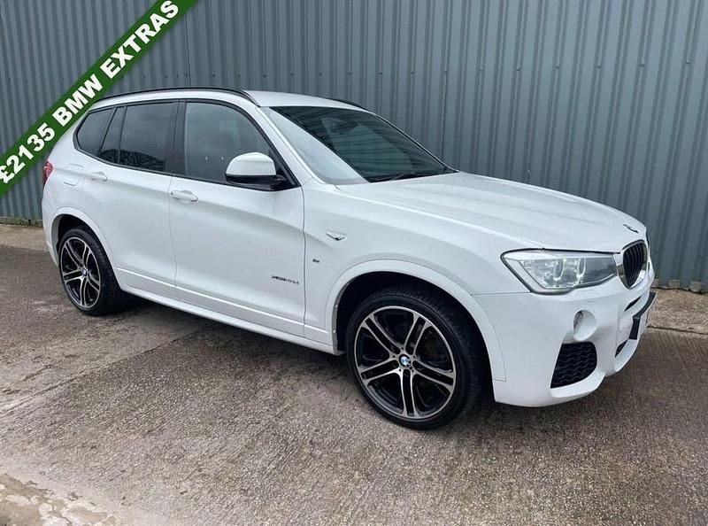 Used BMW X3 M Sport 190 HP (139 kW) 2016 White SUV
