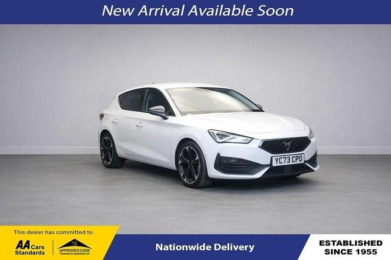 Used Cupra Leon 150 HP (110 kW) 2023 White Hatchback