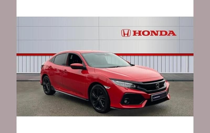 Red Used 2019 Honda Civic Sport Hatchback | £15,495 (Fair price) - Image 1/4