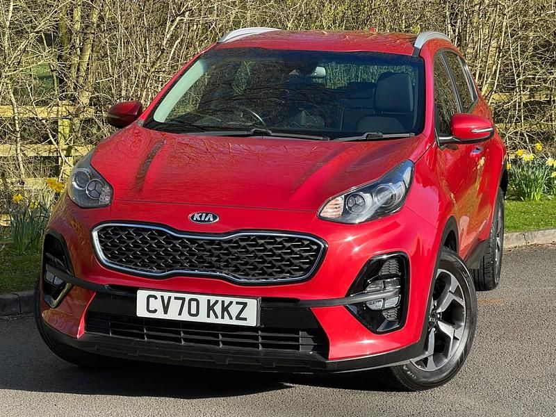 Used Kia Sportage 130 HP (95 kW) 2020 Red SUV