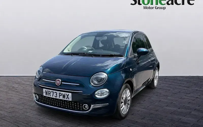 Used Fiat 500 69 HP (50 kW) 2023 Blue Hatchback
