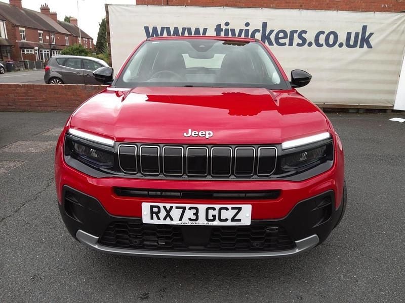 Red Used 2023 Jeep Avenger Altitude SUV | £18,490 (Fair price) - Image 1/4