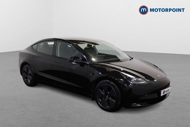 Black Used 2022 Tesla Model 3 RWD Sedan | £22,399 (Fair price) - Image 1/4