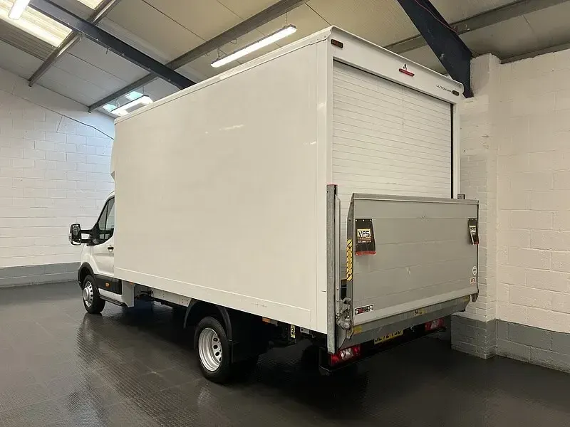 Used Ford Transit S 130 HP (95 kW) 2022 White Cabriolet