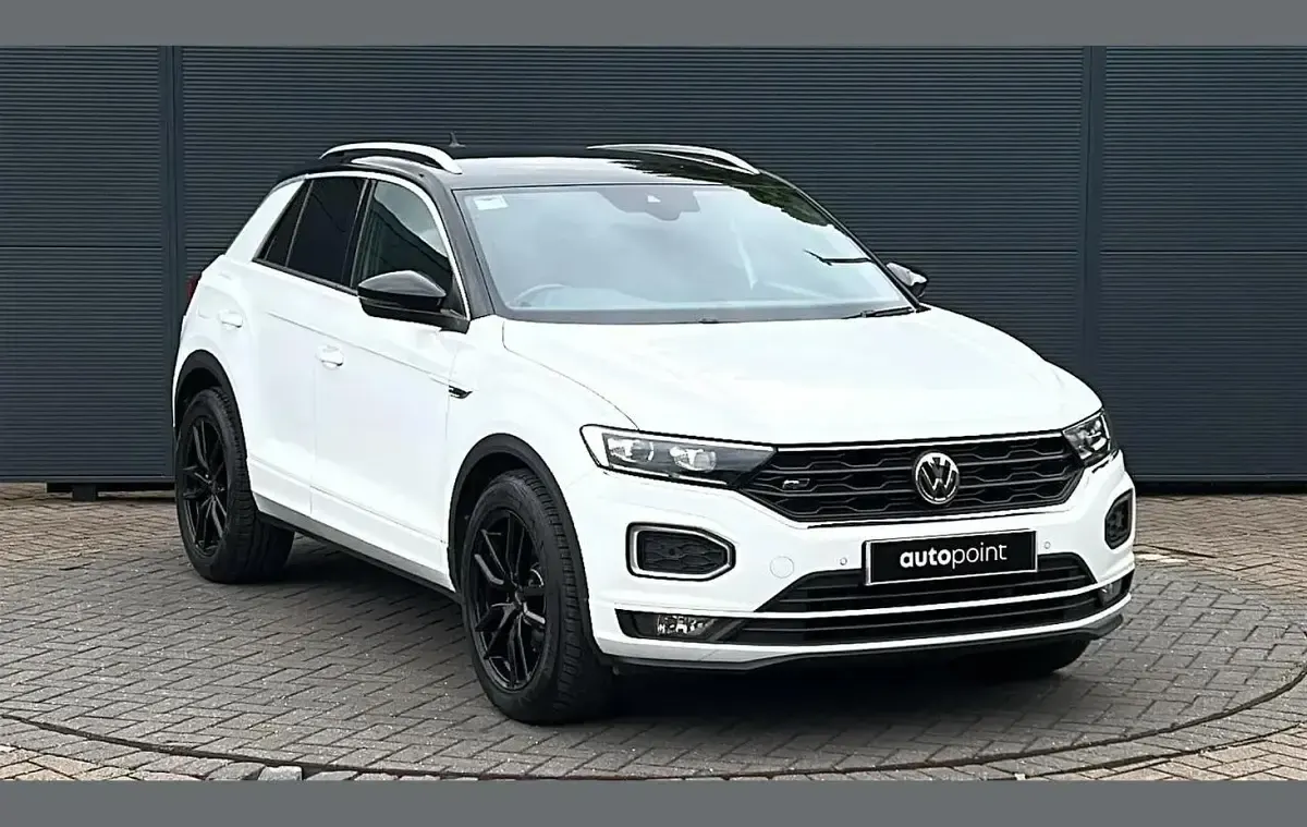 Used VW T-Roc R-line 150 HP (110 kW) 2019 White SUV