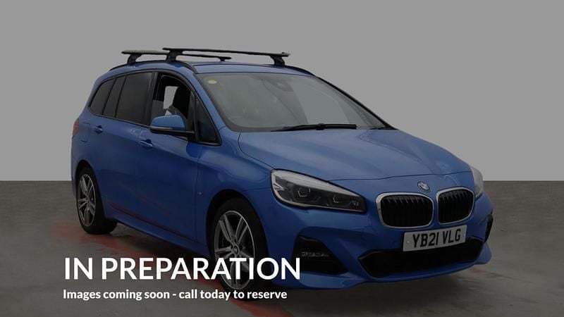 Blue Used 2021 BMW 216 Gran Tourer M Sport MPV | £18,620 - Image 1/4