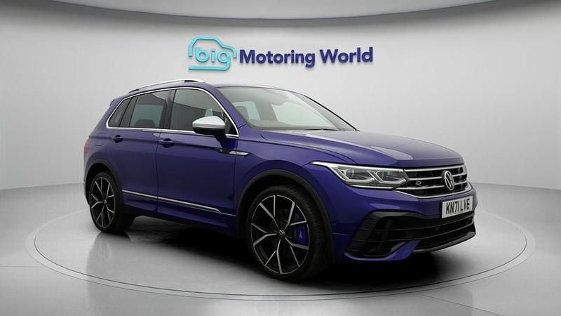 Blue Used 2021 VW Tiguan R SUV | £30,500 (Fair price) - Image 1/4