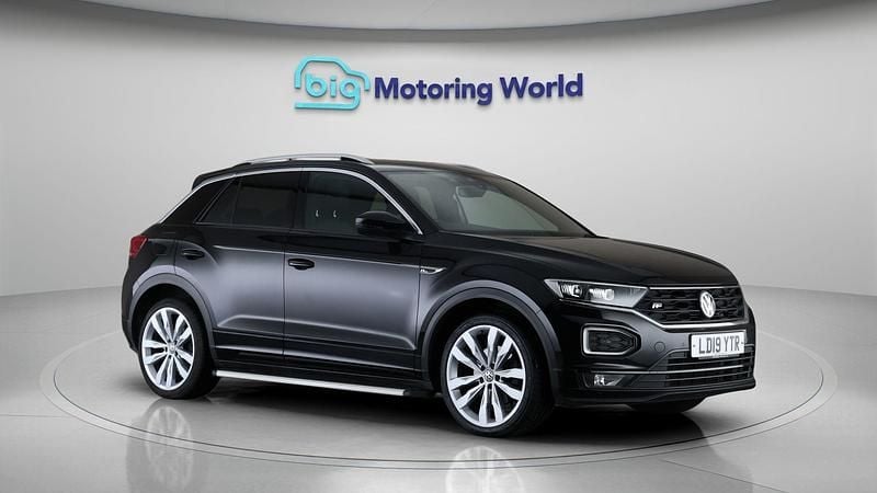 Black Used 2019 VW T-Roc R-line SUV | £17,300 (Super price) - Image 1/4