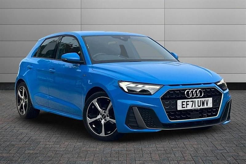 Shell white Used 2022 Audi A1 S-Line Hatchback | £17,400 (Good price) - Image 1/4