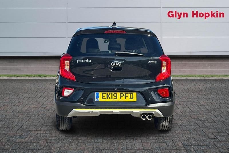 Used Kia Picanto X-Line 84 HP (61 kW) 2019 Black Hatchback