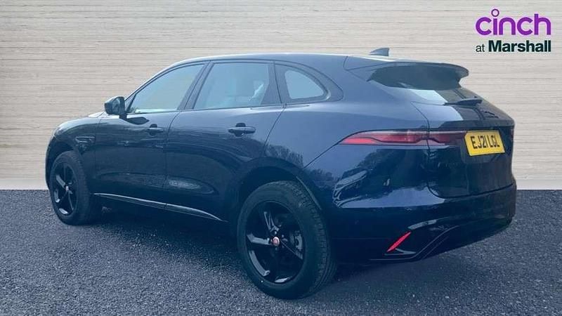 Second-hand Jaguar F-Pace R-Dynamic 204 CP (150 kW) 2021 Albastru SUV