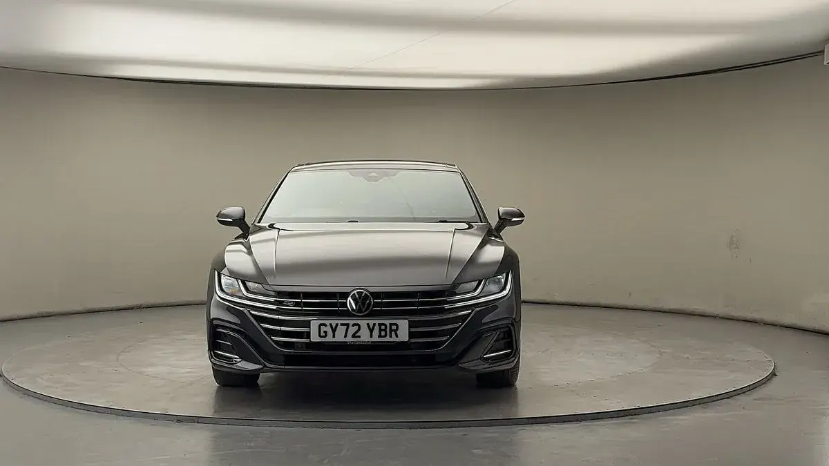 Used VW Arteon R-line 218 HP (160 kW) 2022 Manganese gray metallic/manganese gray metallic Hatchback
