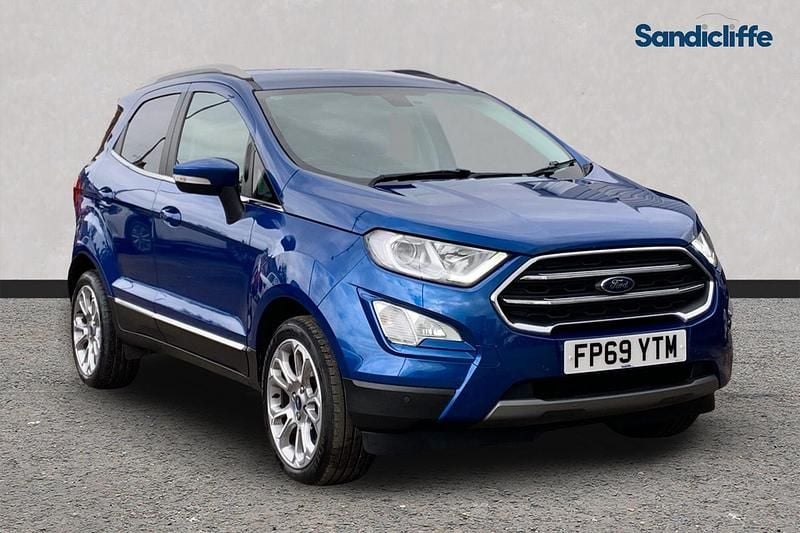 Used Ford Ecosport Titanium 125 HP (91 kW) 2022 Blue SUV