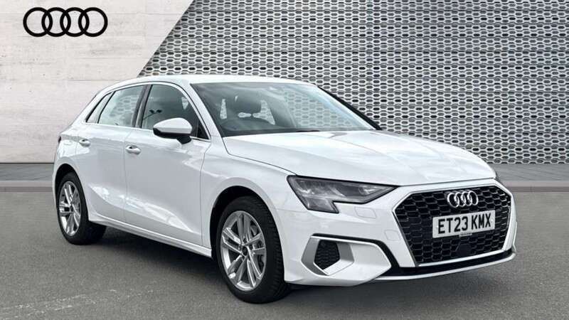 White Used 2023 Audi A3 Sport Hatchback | £23,200 (Fair price) - Image 1/4