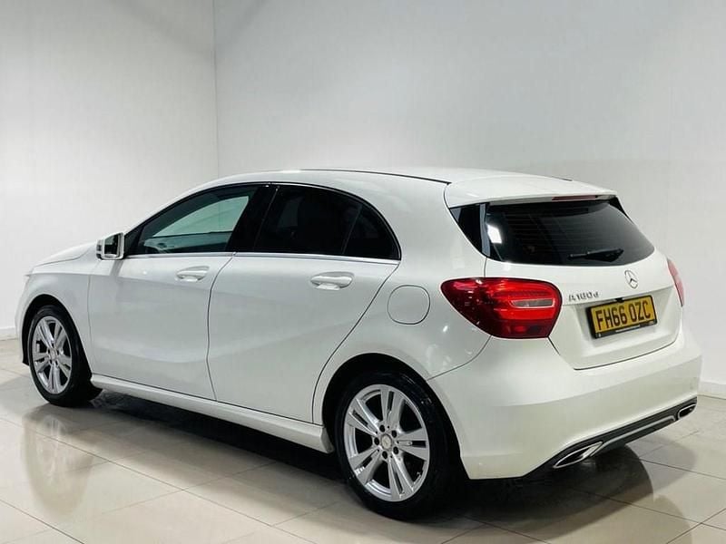 Used Mercedes A180 109 HP (80 kW) 2016 White Hatchback