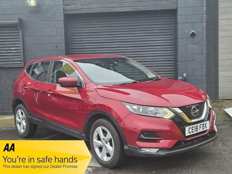Used Nissan Qashqai Acenta 115 HP (84 kW) 2018 Red SUV