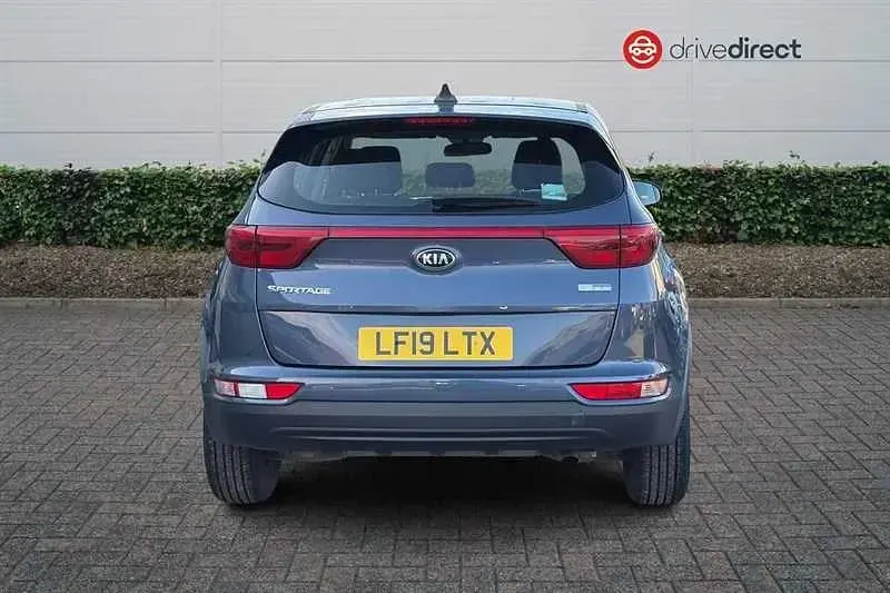 Used Kia Sportage 114 HP (83 kW) 2019 Blue SUV