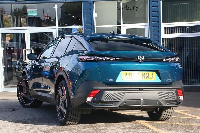 Blue Used 2024 Peugeot 408 GT Sedan | £20,692 - Image 1/3
