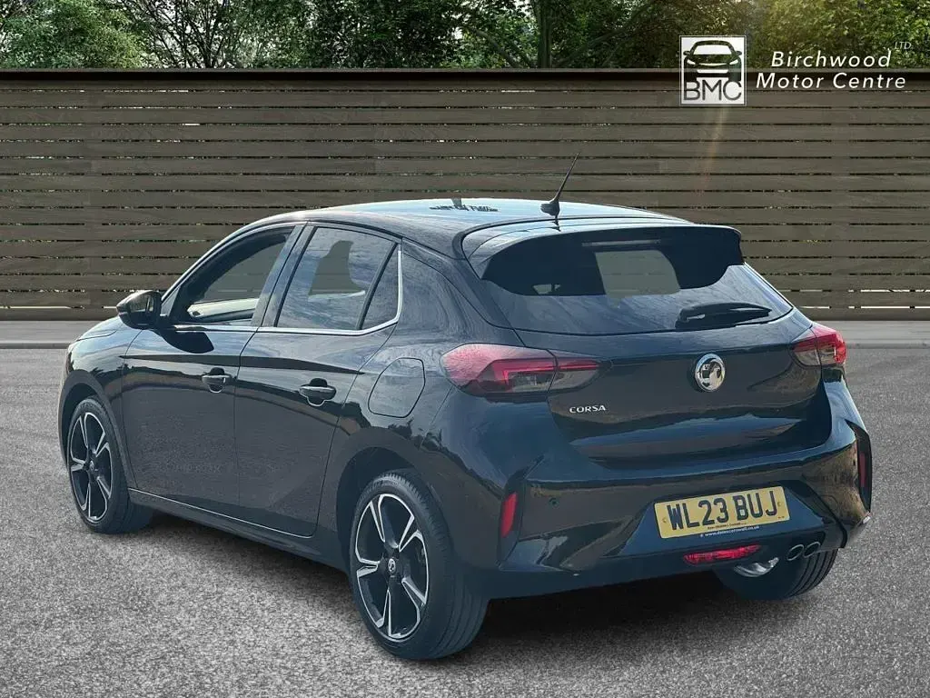 Used Vauxhall Corsa Ultimate 130 HP (95 kW) 2023 Black Hatchback