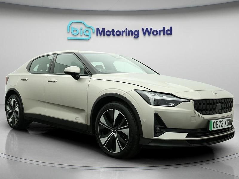 Gold Used 2023 Polestar 2 Long Range Single Motor Hatchback | £18,400 (Good price) - Image 1/4