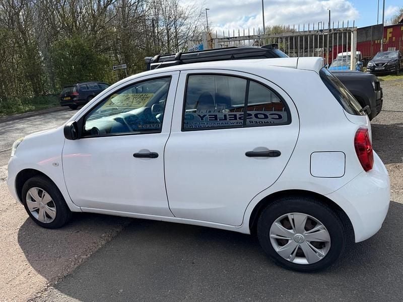 Used Nissan Micra Visia 2014 White Hatchback