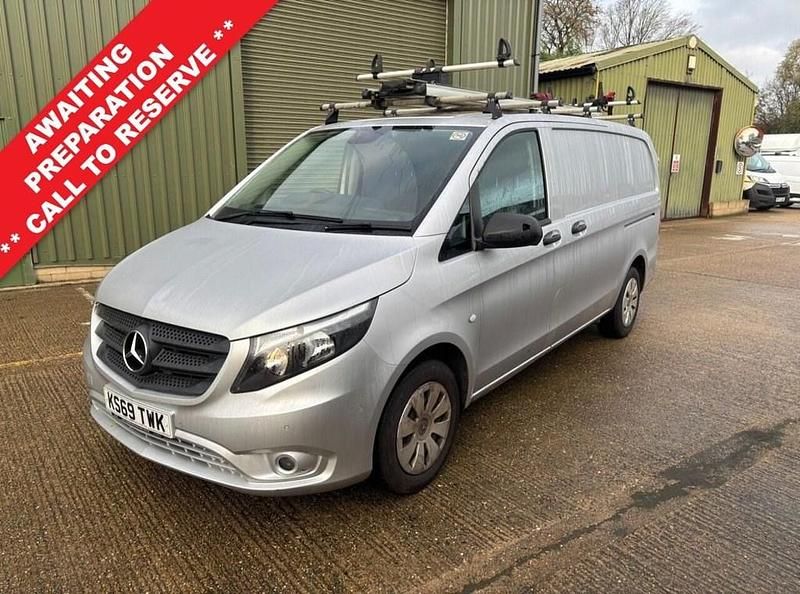 Silver Used 2020 Mercedes Vito Progressive Van | £13,990 (Good price) - Image 1/4