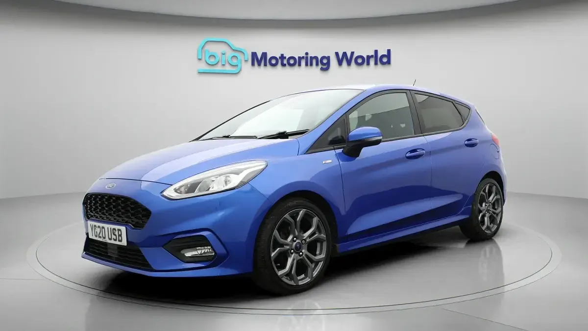Used Ford Fiesta ST-Line 99 HP (72 kW) 2020 Blue Hatchback