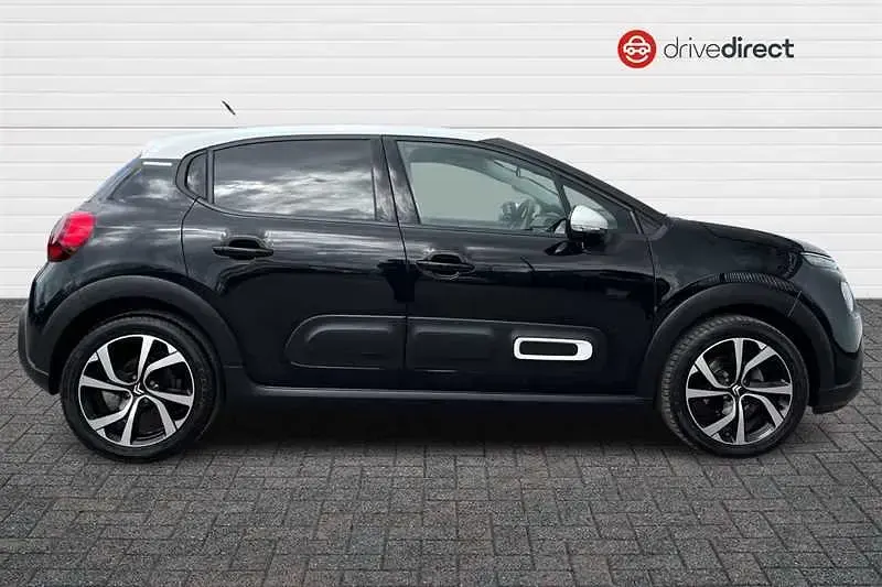 Used Citroën C3 PureTech 110 HP (80 kW) 2023 Black Hatchback