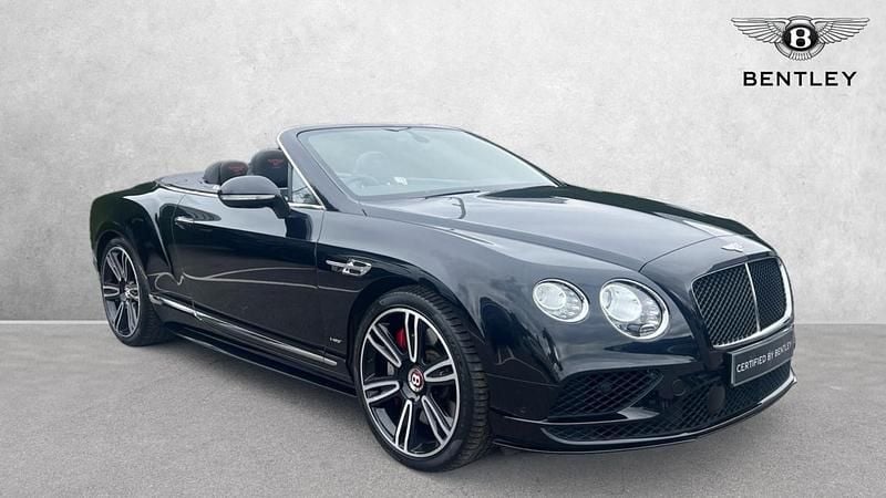 Used Bentley Continental GT Convertible Mulliner 521 HP (383 kW) 2018 Onyx black Cabriolet