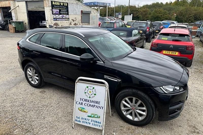 Black Used 2018 Jaguar F-Pace Prestige SUV | £17,500 (Fair price) - Image 1/1