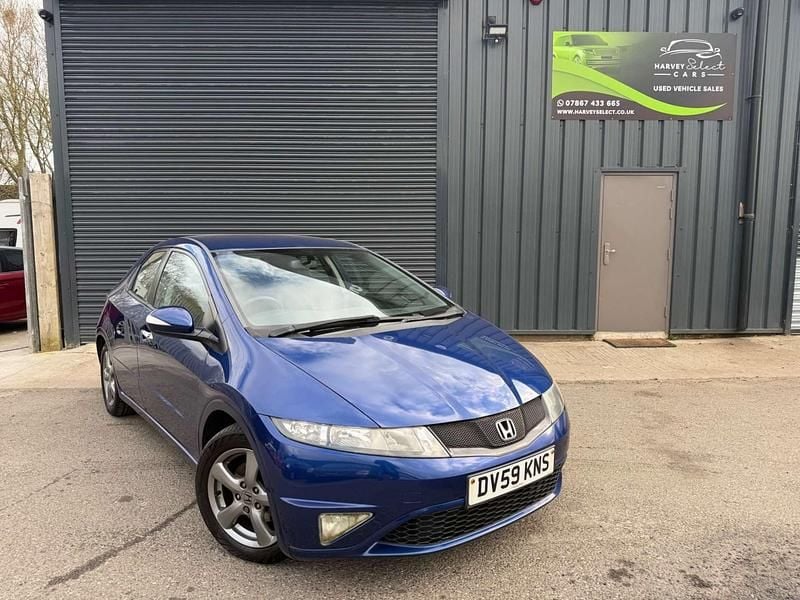 Used Honda Civic SI 98 HP (72 kW) 2009 Blue Hatchback