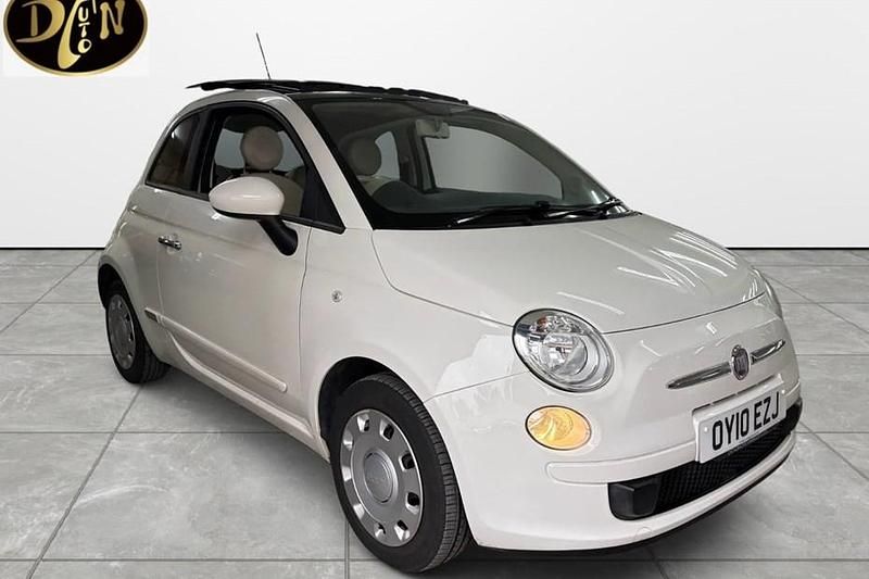 Used Fiat 500 Pop 69 HP (50 kW) 2010 White Hatchback