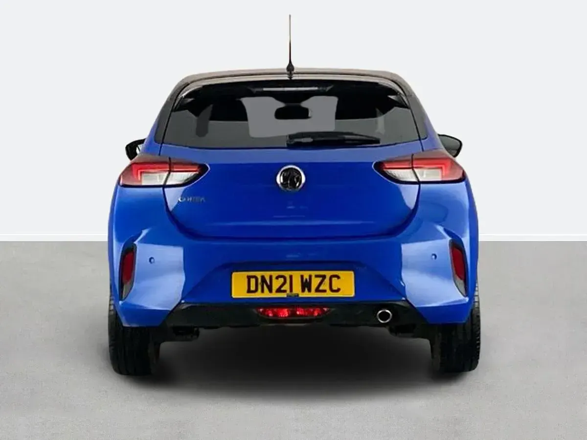 Used Vauxhall Corsa SRi 100 HP (73 kW) 2021 Blue Hatchback