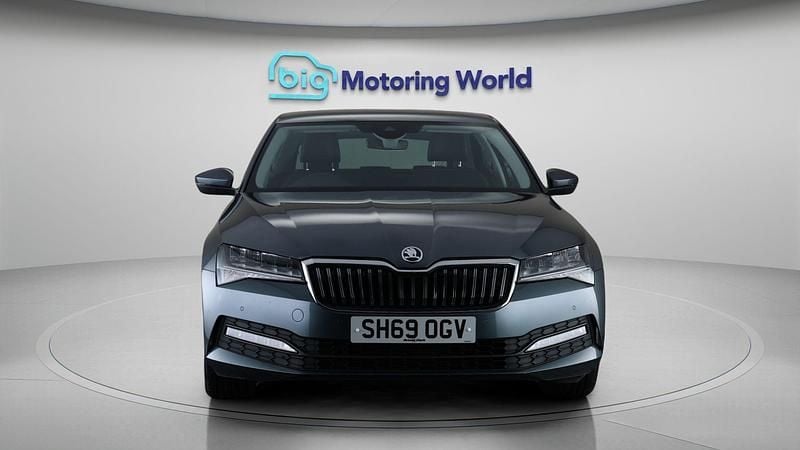 Used Skoda Superb SE Technology 120 HP (88 kW) 2019 Grey Hatchback