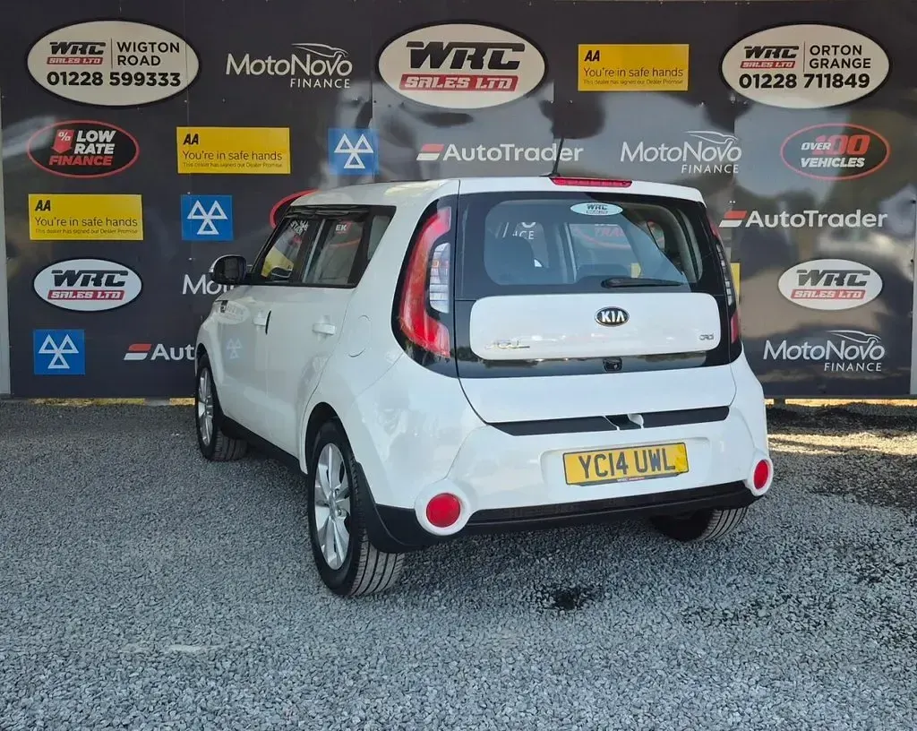 Used Kia Soul Plus 126 HP (92 kW) 2014 White SUV